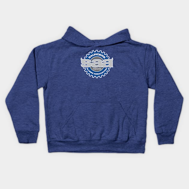 Saunders Alumni Association Kids Hoodie by JP